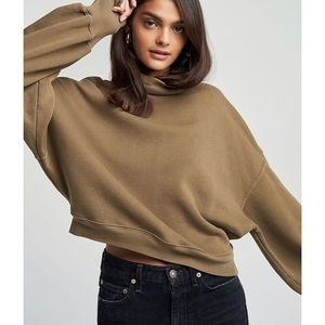 Agolde balloon sleeve sweatshirt